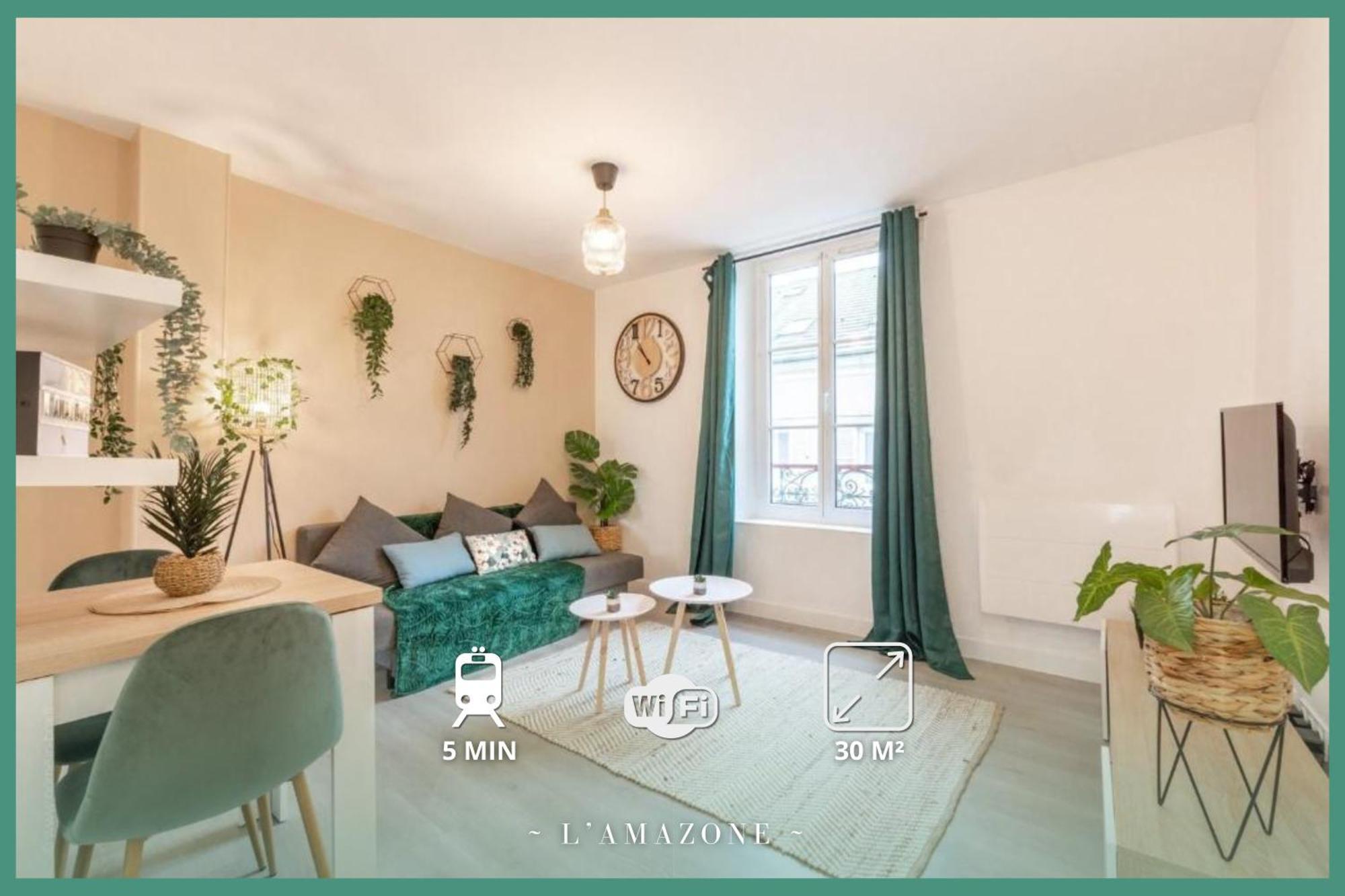 Sweethost - L'Amazone - T2 Proche Gare & Disneyland Lagny-sur-Marne Exterior photo